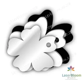 Acrylic Blank Lucky Charm- Select Your Thickness (1.5mm, 2mm, 3mm)