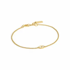 Ania Haie Evil Eye Gold Bracelet