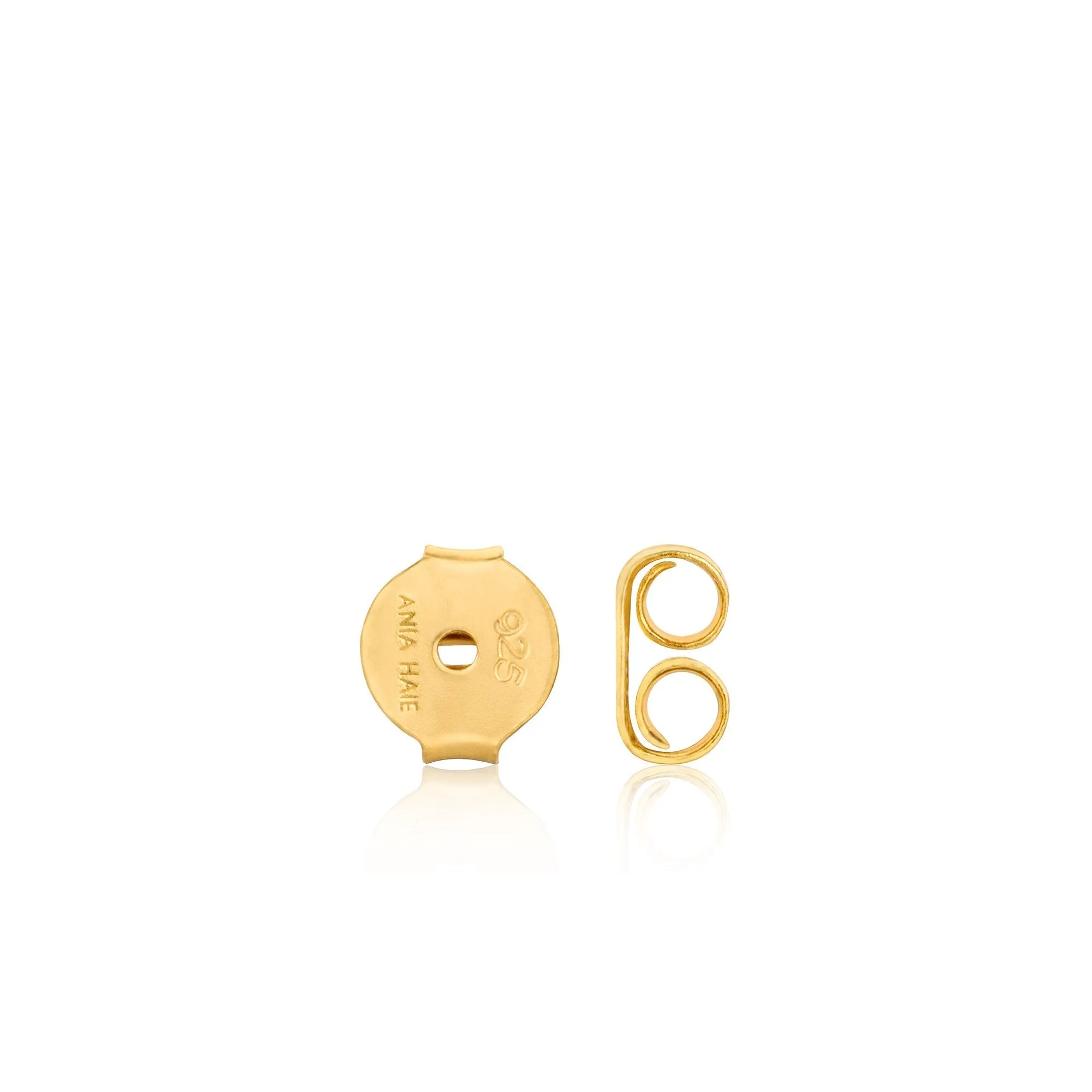 Ania Haie Gold Rope Bar Stud Earrings