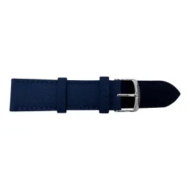 ARIES GOLD AG-L0054-22 BLUE LEATHER STRAP