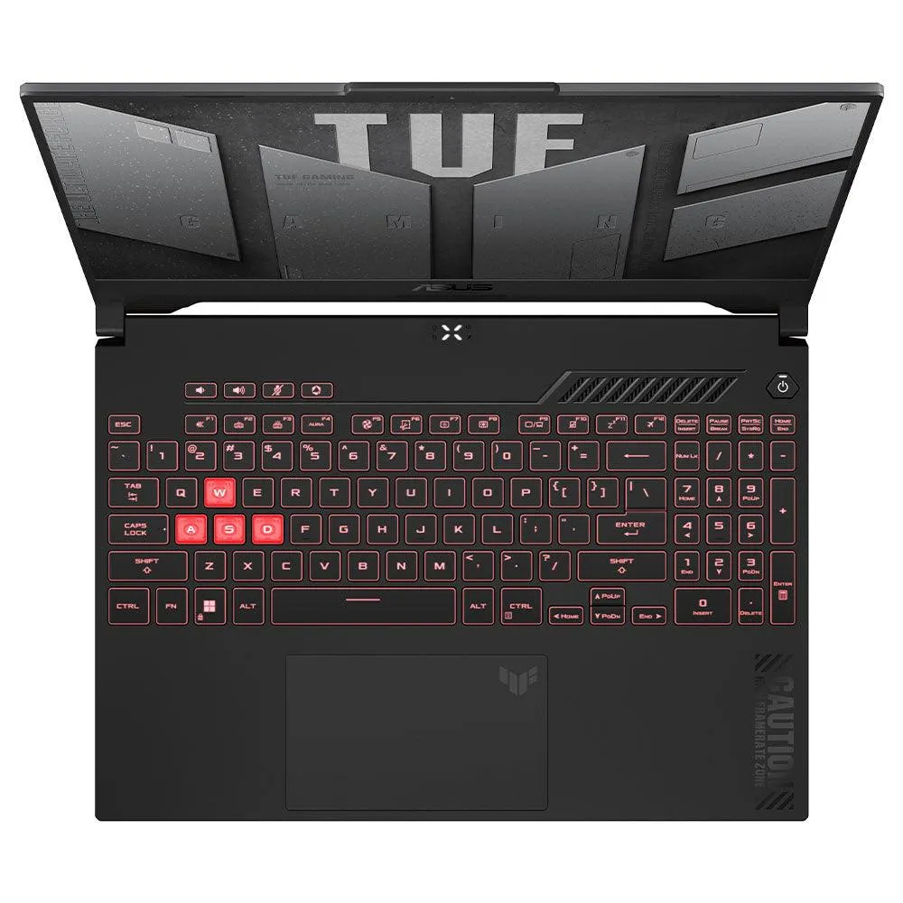 Asus TUF Gaming F15 FA507NU-LP007W Laptop (AMD Ryzen 5-7535HS - 8GB Ram - M.2 NVMe 512GB - Nvidia RTX 4050 6GB - 15.6 Inch FHD - Win11) - Jaeger Gray