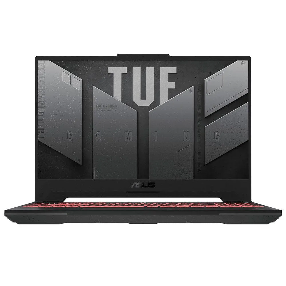 Asus TUF Gaming F15 FA507NU-LP007W Laptop (AMD Ryzen 5-7535HS - 8GB Ram - M.2 NVMe 512GB - Nvidia RTX 4050 6GB - 15.6 Inch FHD - Win11) - Jaeger Gray