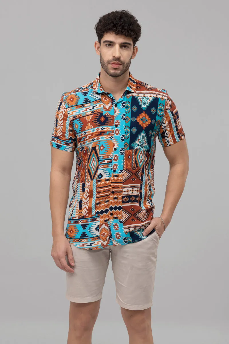 Aztec Multicolour Shirt