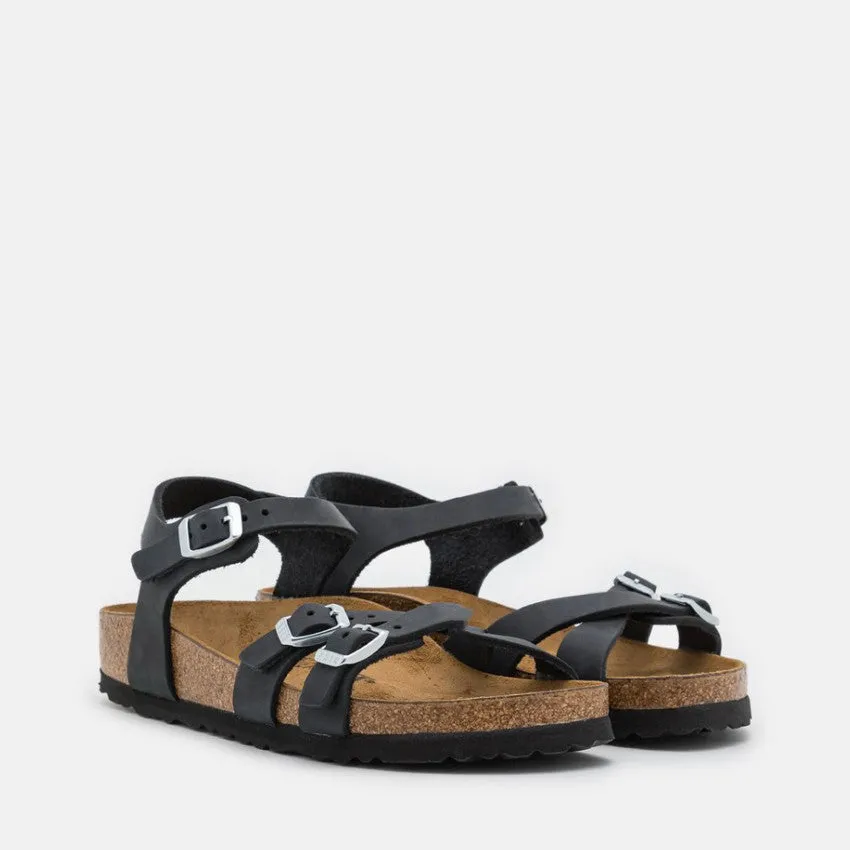 BIRKENSTOCK SANDALO KUMBA 1021487 NERO