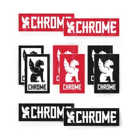 Chrome Sticker Pack