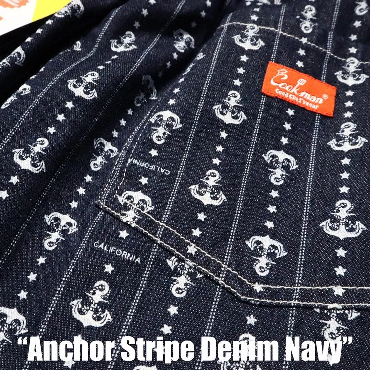 Cookman Chef Pants - Anchor Stripe Denim