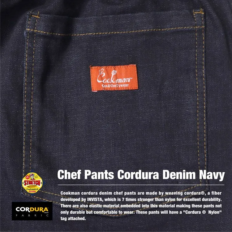 Cookman Chef Pants - Cordura Denim : Navy