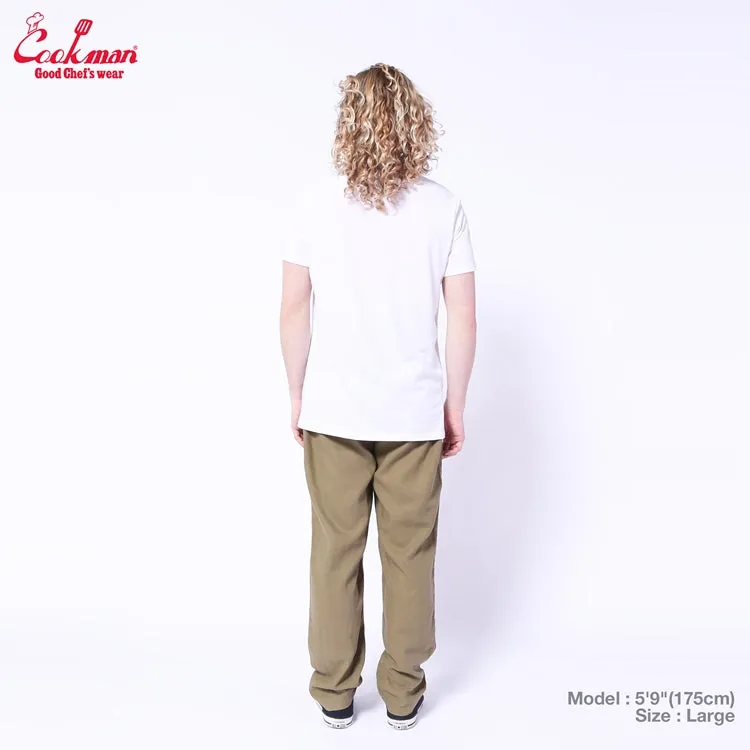 Cookman Chef Pants - Linen : Olive