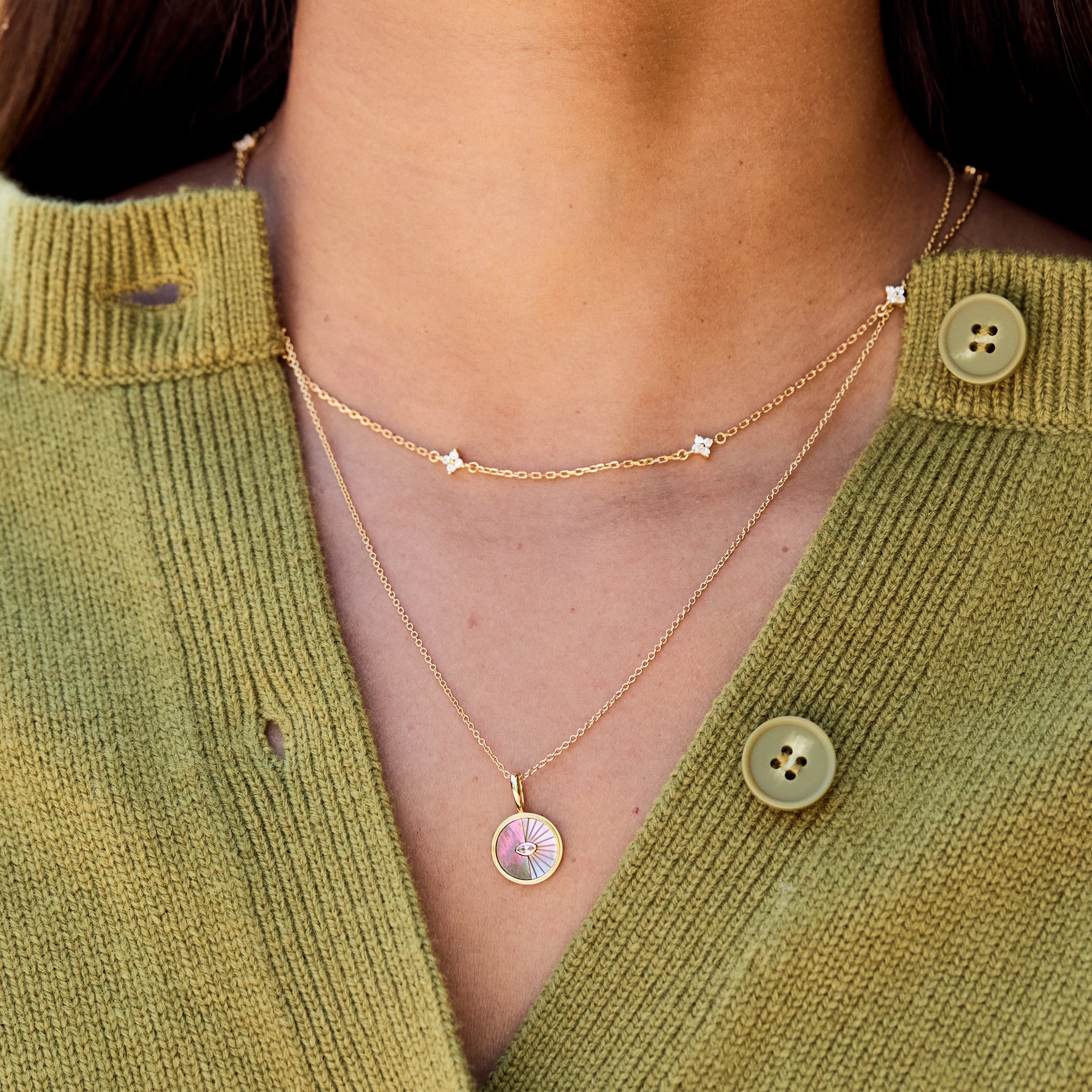 Dainty Flower Necklace