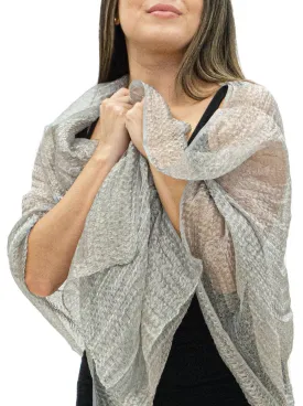 Duchess Scarf-Platinum : O/S