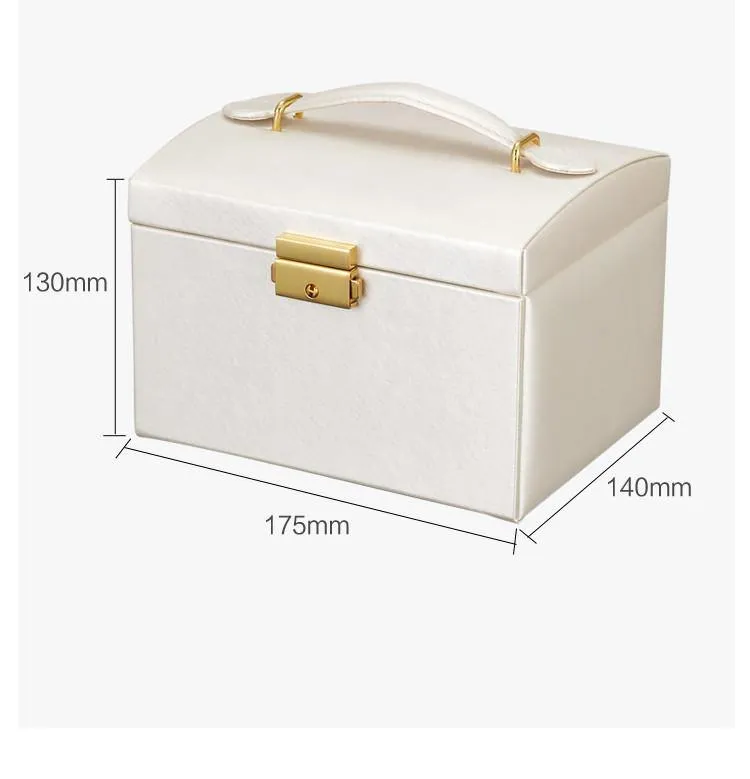 Euro Princess Leather Jewellery Box