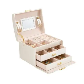 Euro Princess Leather Jewellery Box