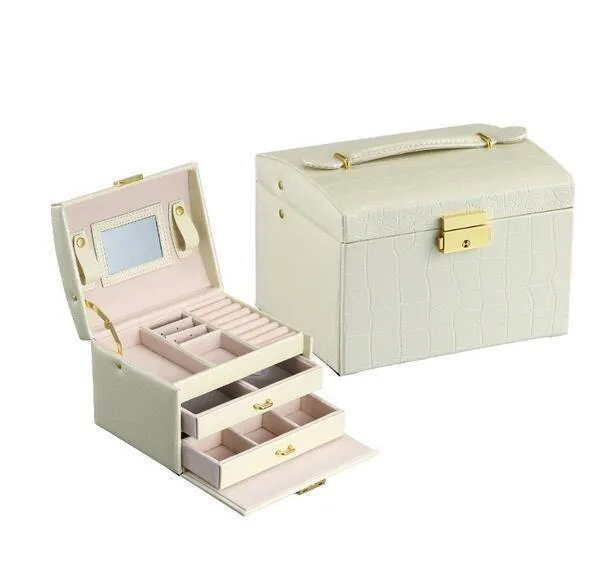 Euro Princess Leather Jewellery Box