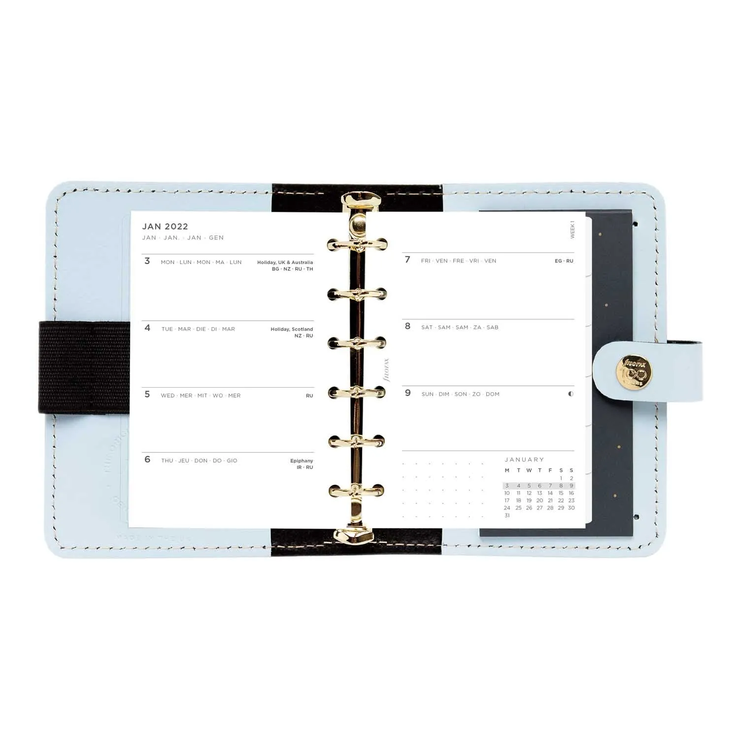 Filofax Centennial Limited Edition The Original Pocket Leather Organizer