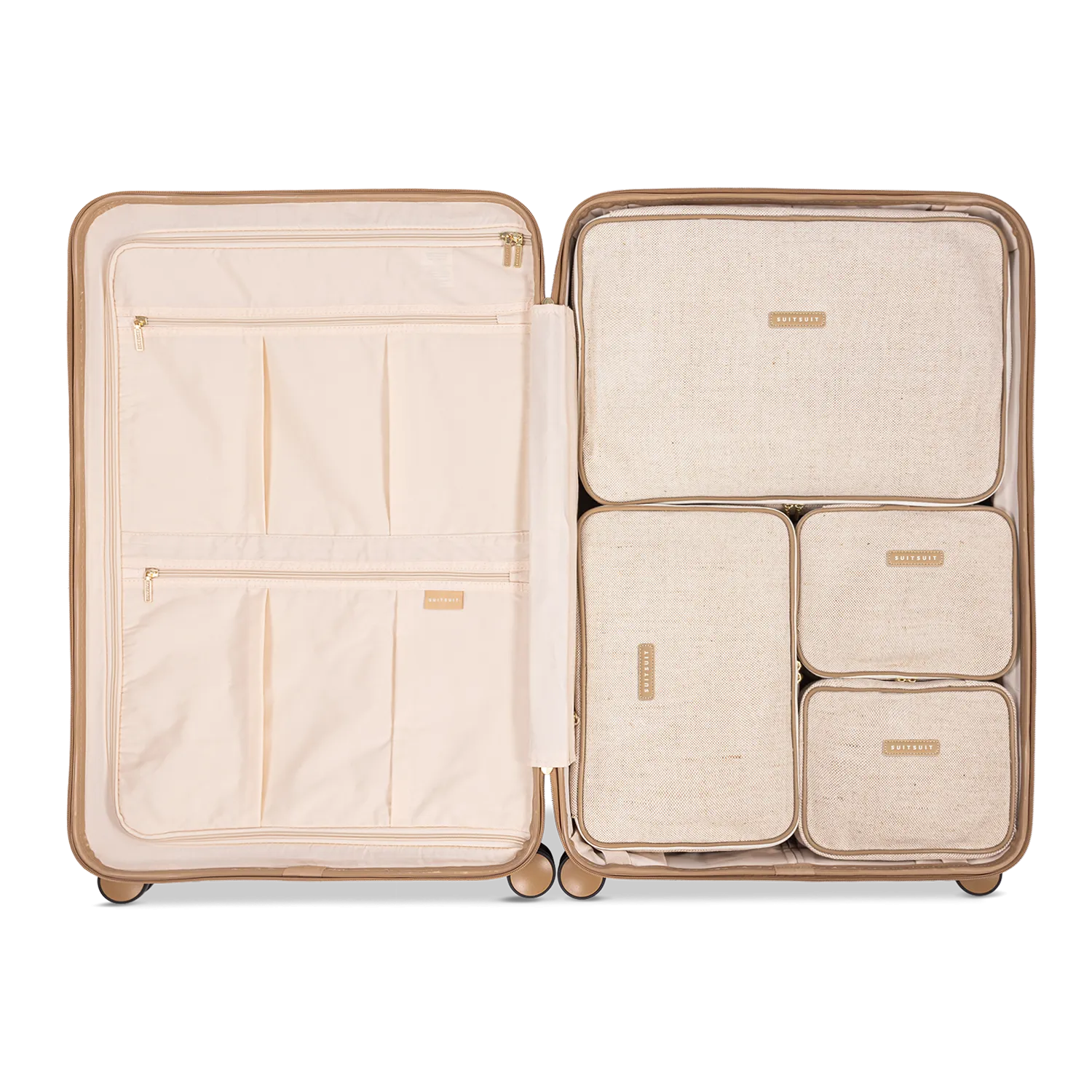 Fusion - Raw Cotton - Packing Cube Set (76 cm)