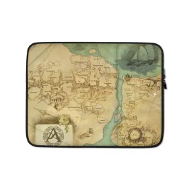 Kingdoms of Amalur Map Laptop Sleeve