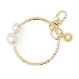 Oventure Big O Phone Bracelet - Gold & Pearl