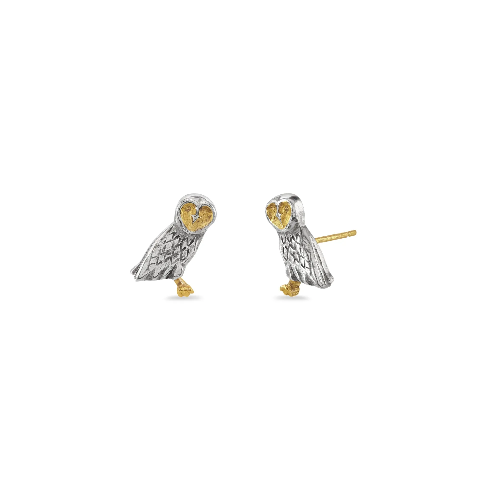 Spirit Owl Stud Earrings