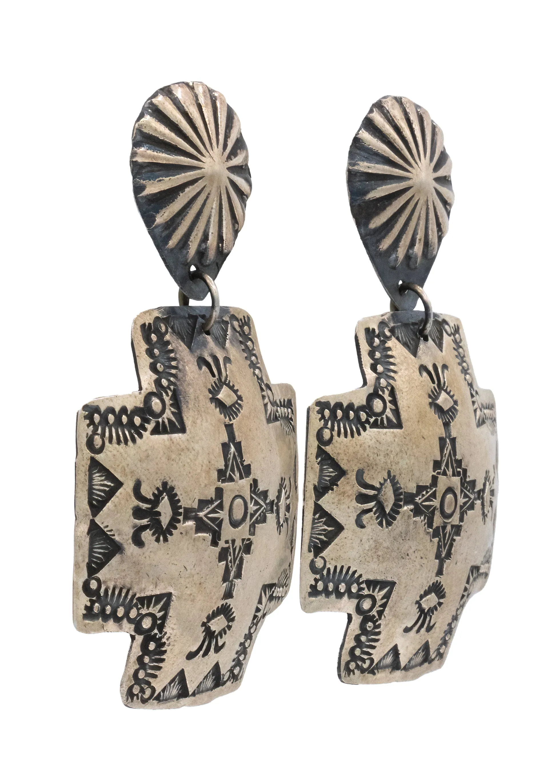 Sterling Silver Earrings | Vincent J. Platero